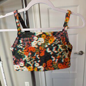 Offline by Aerie Swim Crop Top, Size Small, NWT